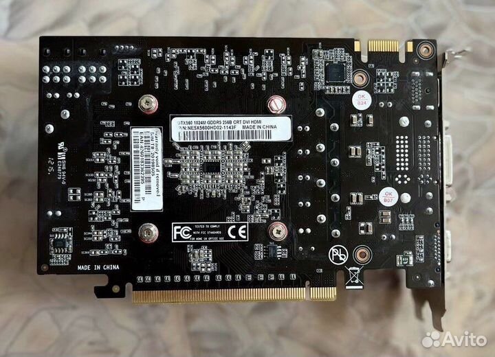 Видеокарта Gainward GeForce gtx 560