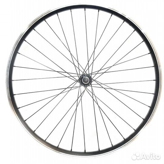 Колесо для велосипеда 26 Пер, Дв обод 32h FWD, Втулка WZ, V-br, Гайки
