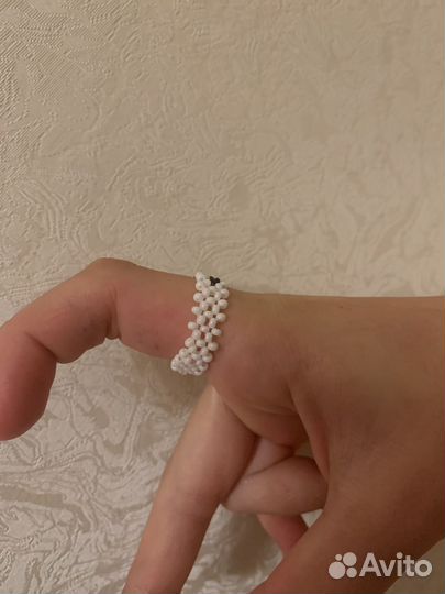 Колечко из бисера 