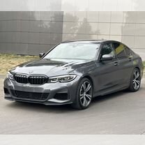 BMW 3 серия 2.0 AT, 2019, битый, 56 000 км, с пробегом, цена 2 780 000 руб.