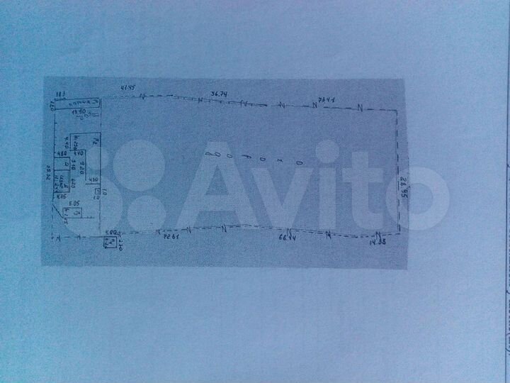 Дом 36,7 м² на участке 50 сот.