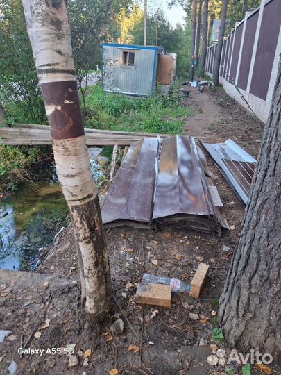 Парапетная крышка на забор