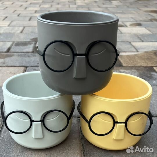 Цветочный горшок и органайзер,Стив'' 2 в 1