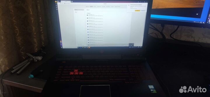 Игровой ноутбук Hp omen 17 an107ur