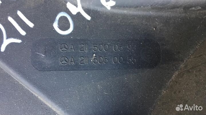 Вентилятор mercedes e211 e260 e320