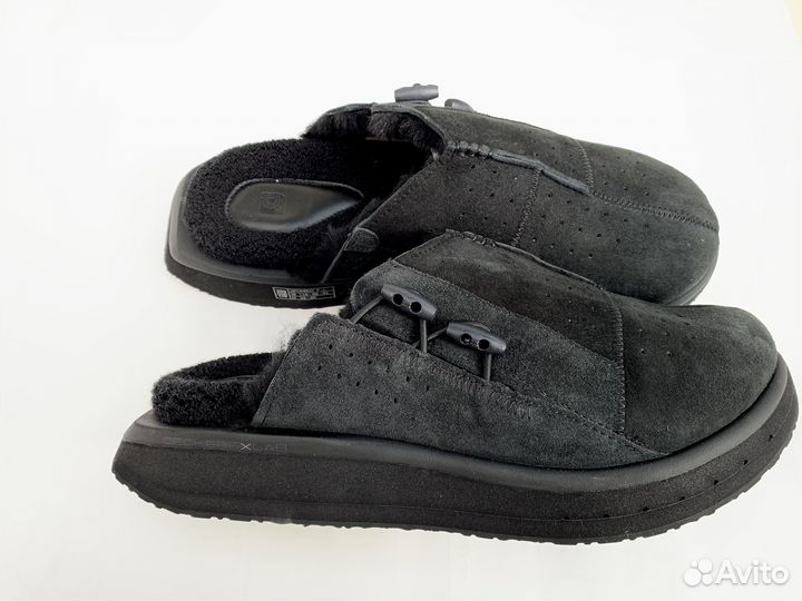 Тапки кожаные мужские р48, Deckers X Lab