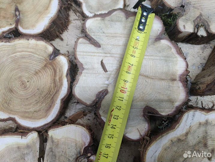 Спилы можжевельника для бани