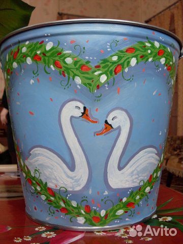 Свадебные ведра