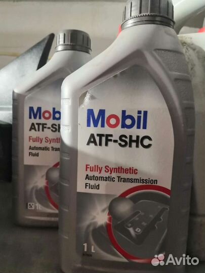 Масло трансмиссионное mobil ATF SHC, 1 л