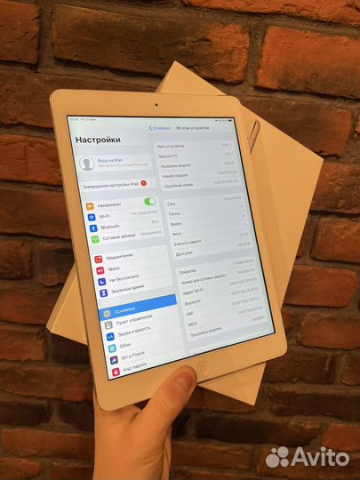 iPad Air 64гб ростест, акб 89