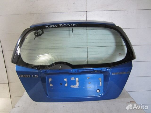Дверь багажника со стеклом Шевроле Авео Т250