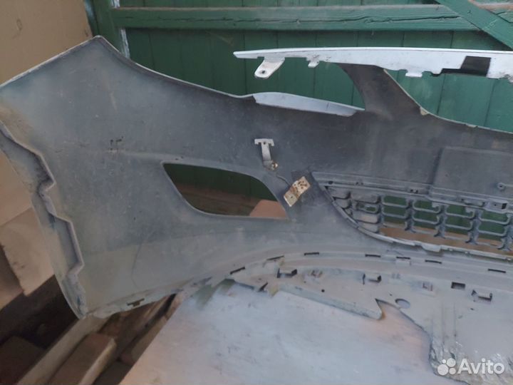 Передний бампер опель астра j