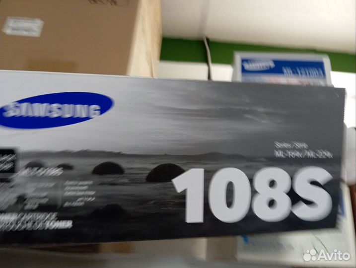 Новый картридж Samsung MLT-D108S