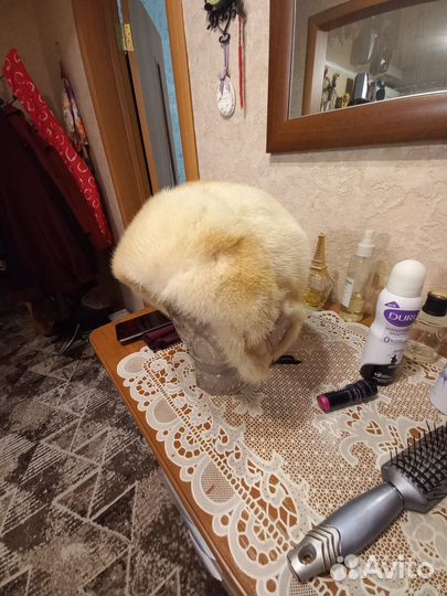 Шапка норковая женская 56