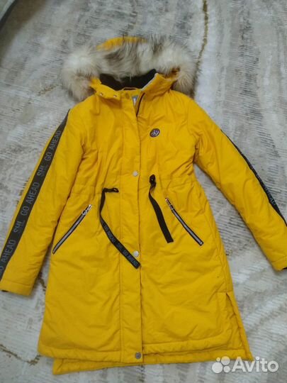 Пуховик для девочки 164