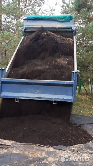 Чернозём перегной в теплицу и парник