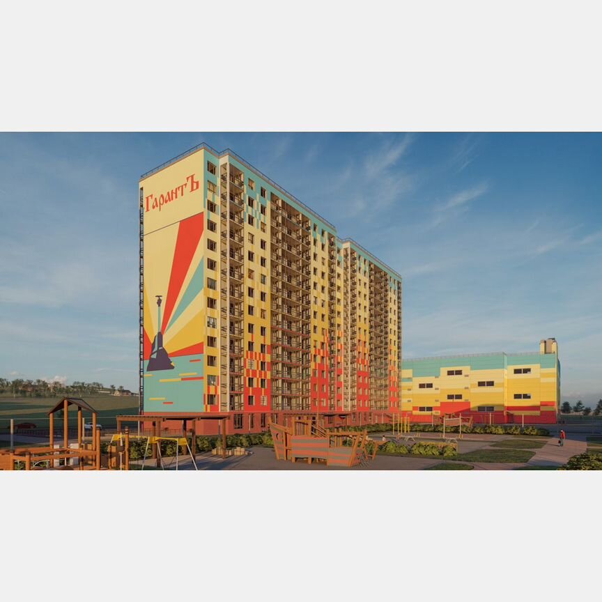 1-к. квартира, 38,5 м², 2/15 эт.