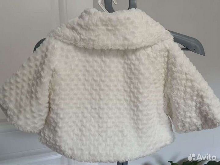Меховая накидка для девочки 86