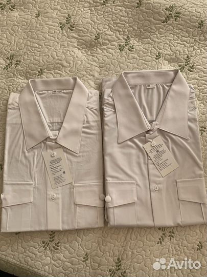 Рубашка мужская белая новая