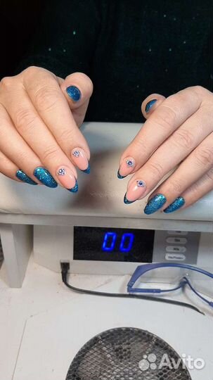 Маникюр, наращивание/ выкладной френч,педикюр