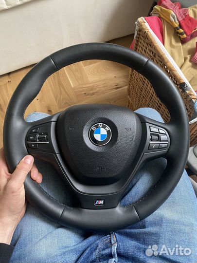 Руль Bmw x3 F25 спорт подогрев вибро