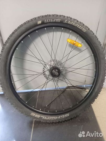Колесо заднее 27,5 под трещётку с покрышкой