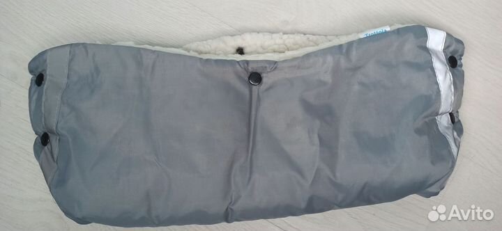 Тёплая накидка на ножки для коляски