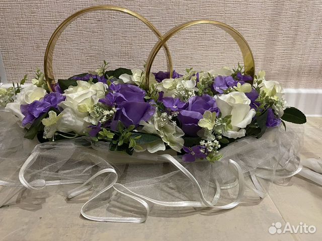 Свадебные кольца на автомобили