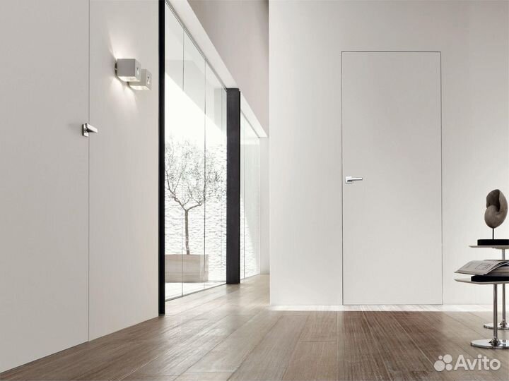 Скрытая дверь в размере