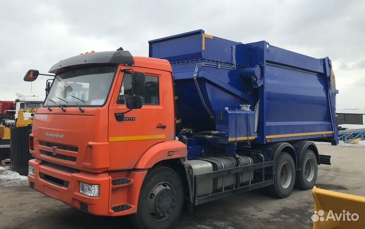 Мкм-50-22К мусоровоз с боковой загрузкой маятник