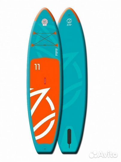 Надувная доска для sup-бординга ZAP breeze 11'6