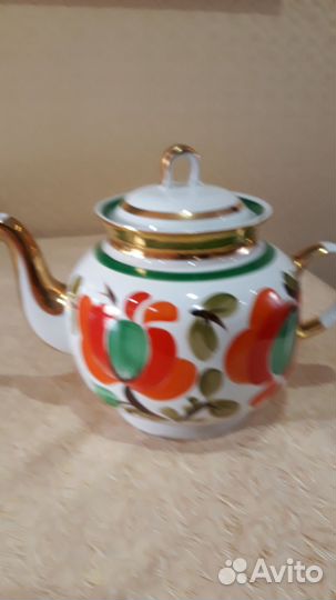 Чайник заварочный фарфор 3 литра СССР дфз