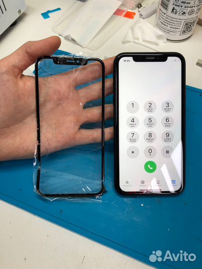 Замена стекла iPhone, Samsung, Xiaomi, Huawei