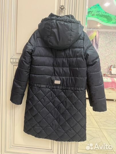 Пальто демисезонное для девочки 128-134