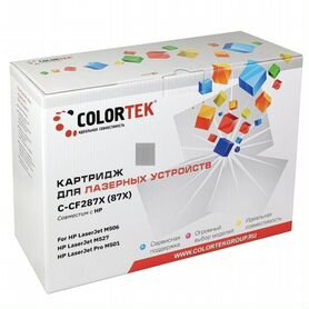 Лазерный картридж CF287X (HP 87X) черный