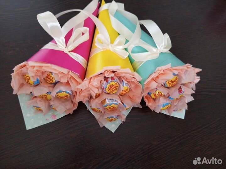 Букет из чупа чупсов