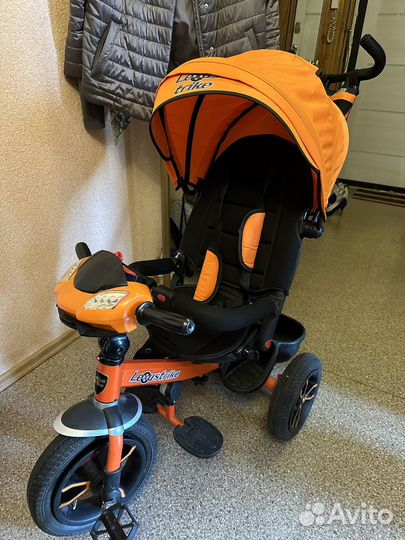 Велосипед с родительской ручкой