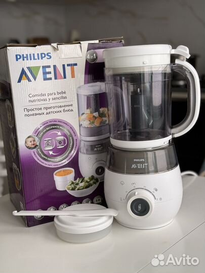 Пароварка блендер philips avent 4 в 1