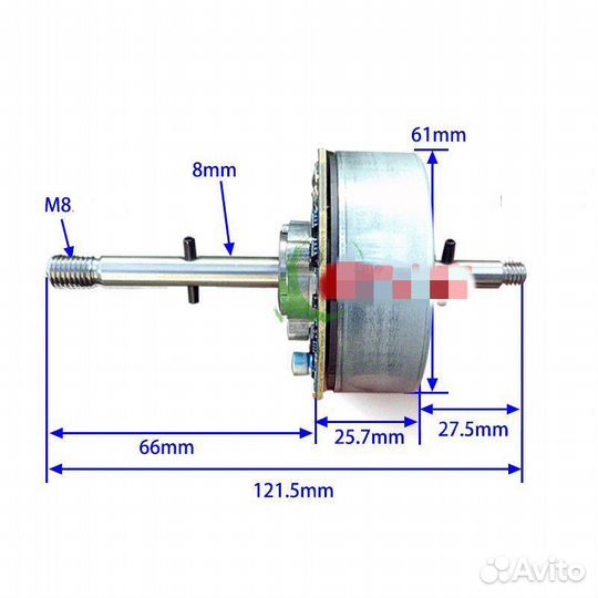 Новый двигатель Nidec для mi air purifier 2/2S