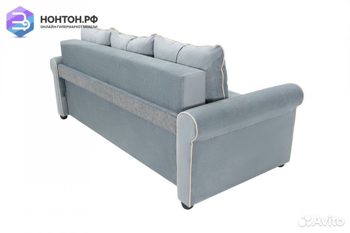 Диван еврокнижка Верона серый