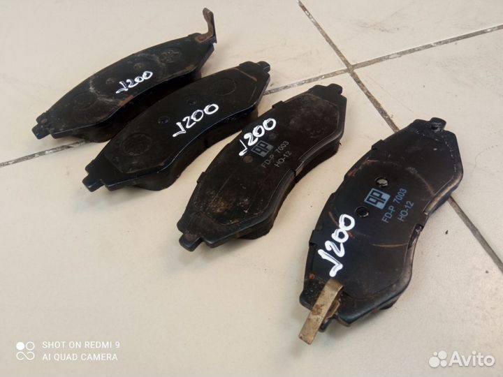 Колодки тормозные Chevrolet Lacetti