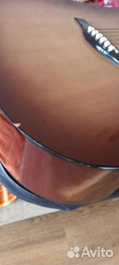 Классическая гитара hohner с футляром