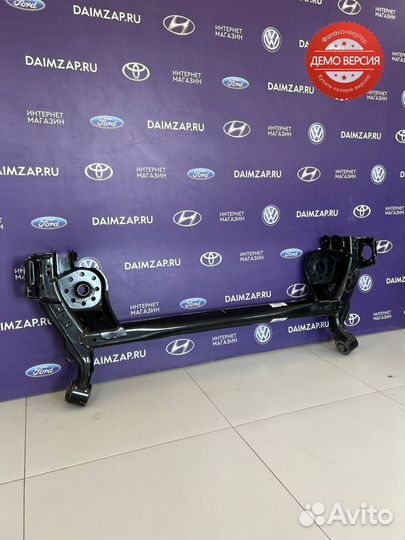 Задняя балка барабан Solaris (2017-2022) аналог