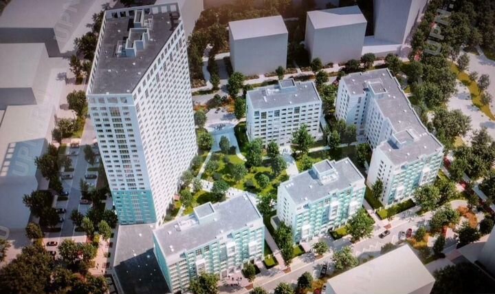 2-к. квартира, 52 м², 6/8 эт.