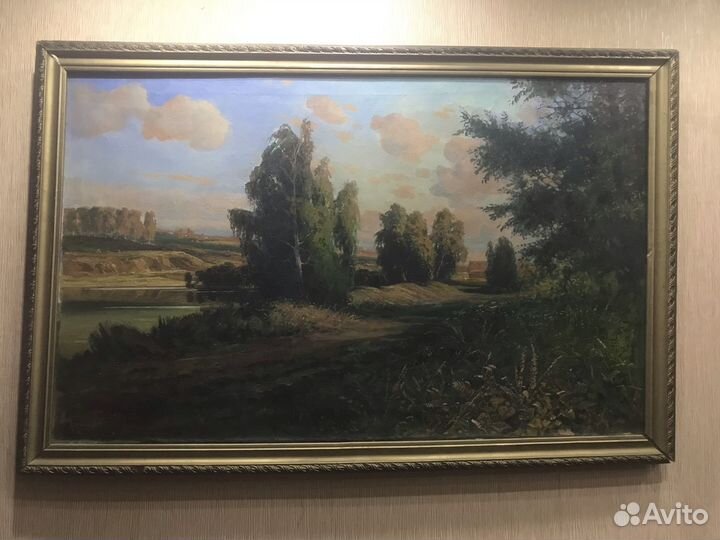 Пейзаж холст, масло, Николай Маврин