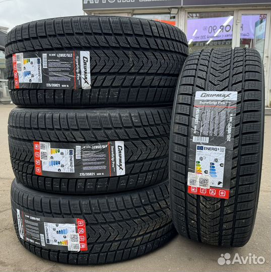 Gripmax SureGrip Pro Winter 245/40 R21 и 275/35 R21 100V