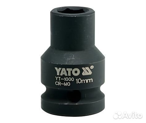 Головка ударная 10 мм, 6 гр, 1/2