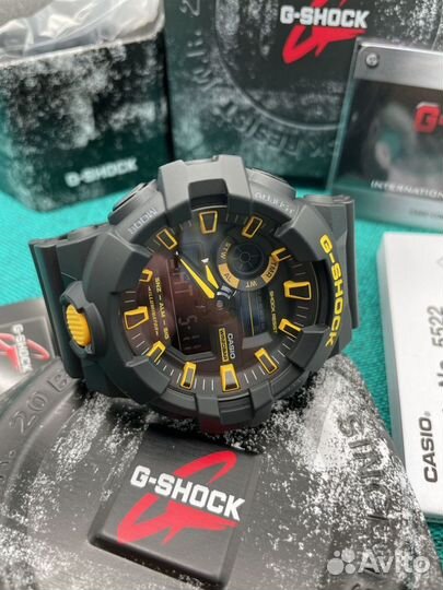 Мужские наручные часы Casio g schok Ga-700cy-1a