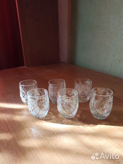 Хрустальный штоф графин