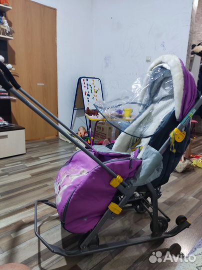 Санки коляска ника